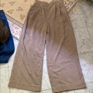 Urban Outfitters Tan Corduroy Trousers
